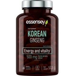 Essensey Korean Ginseng 500mg 90 vegane Kapseln