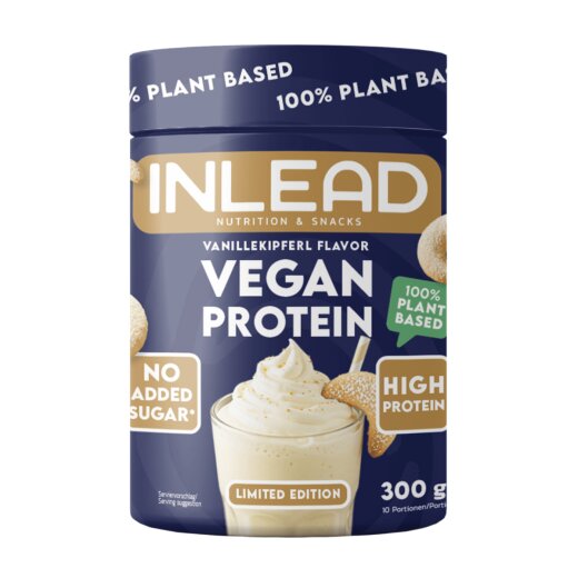 Inlead Nutrition Vegan Protein 300g Vanillekipferl
