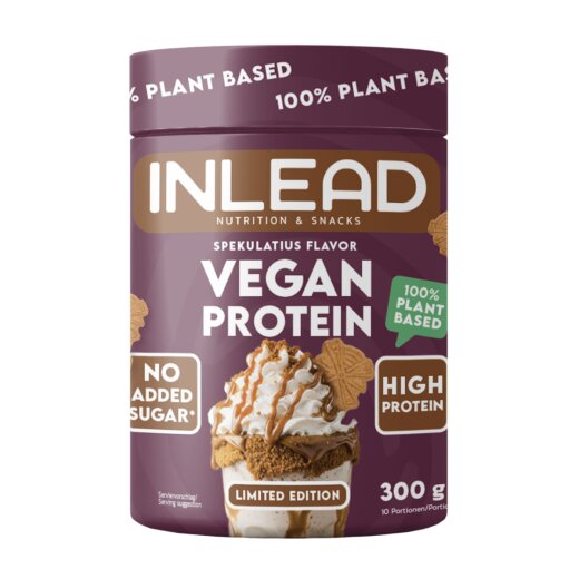 Inlead Nutrition Vegan Protein 300g Spekulatius