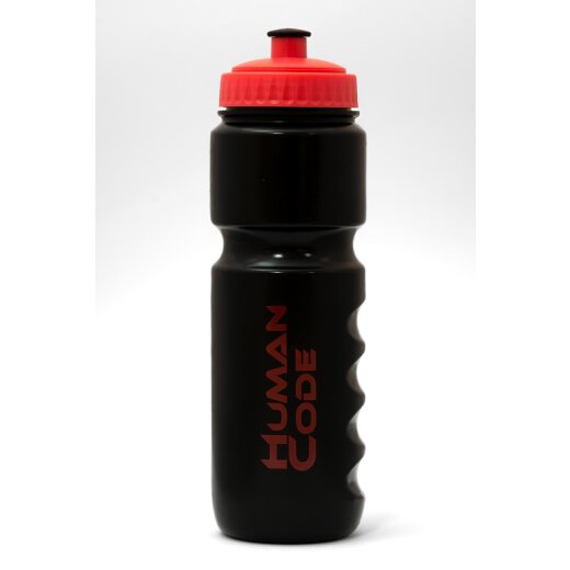 Human Code Trinkflsche Blac-Red 750ml