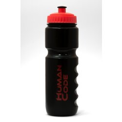 Human Code Trinkflsche Blac-Red 750ml