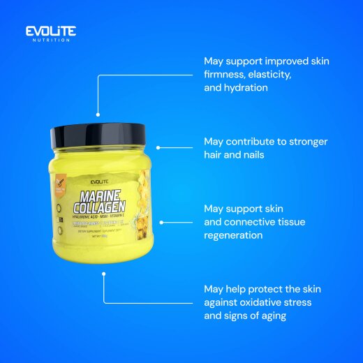 Evolite Nutrition Marine Collagen 300g Pineapple Mango