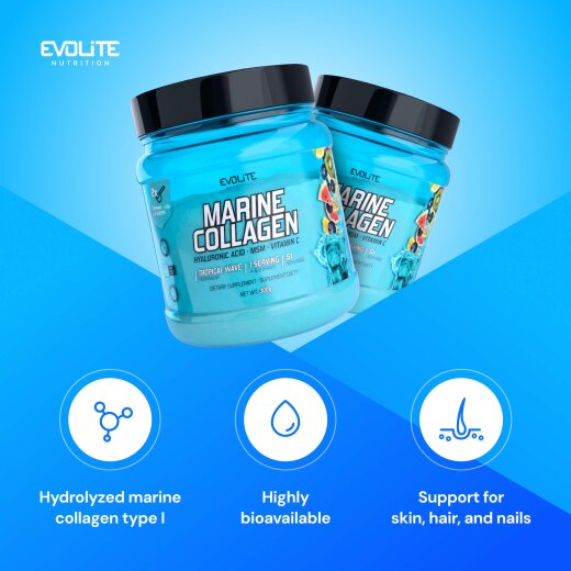 Evolite Nutrition Marine Collagen 300g Tropical Wave