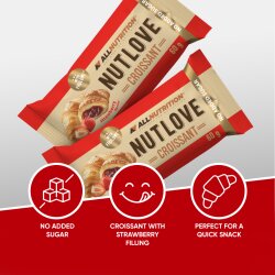 Allnutrition Nutlove Croissant 60g Strawbery