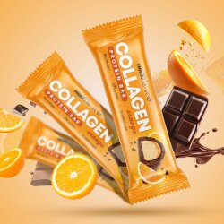 Hiro Lab Collagen Protein Bar 50g Orange