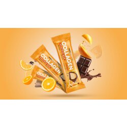 Hiro Lab Collagen Protein Bar 12x 50g Orange