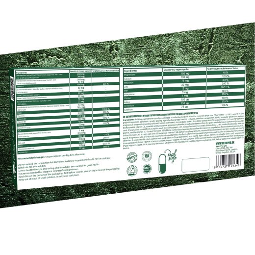 Hiro Lab Multi Human Multivitamin - 60 vegane Kapseln