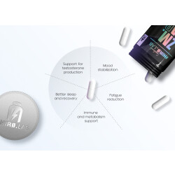 Hiro Lab ZM LAB – Magnesium, Zink & Melatonin – 120 vegane Kapseln