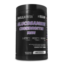 Skill Nutrition Glucosamin Chondroitin MSM – 120 Kapseln