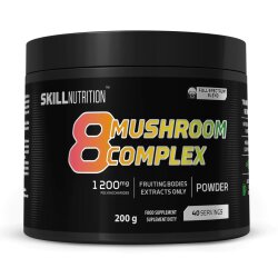 Skill Nutrition 8 Mushroom Complex – 200g Pulver