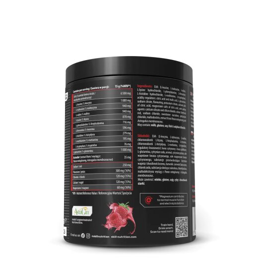 Skill Nutrition EAA + Electrolytes – 450g Mango