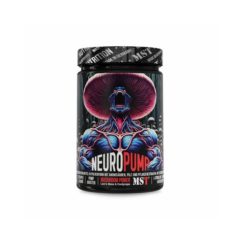 MST Nutrition Neuro Pump Pre-Workout Rocket Pop Cherry-Lime 540g