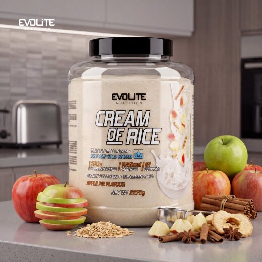 Evolite Nutrition Cream of Rice 2270g Apple Pie