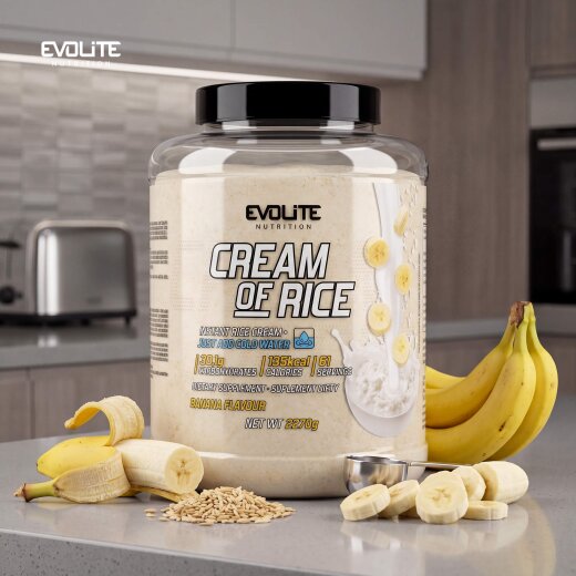 Evolite Nutrition Cream of Rice 2270g Banana