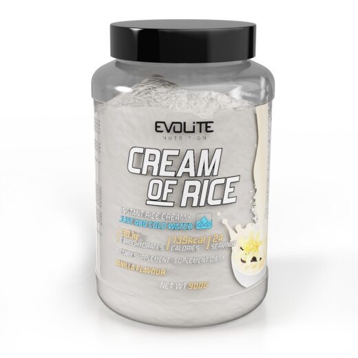 Evolite Nutrition Cream of Rice 900g Vanilla