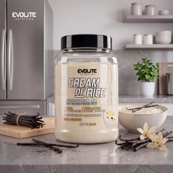 Evolite Nutrition Cream of Rice 900g Vanilla
