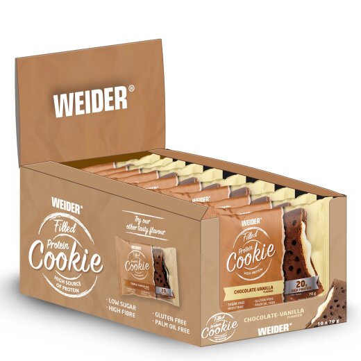 Weider Filled Protein Cookie 70g Chocolate Vanilla