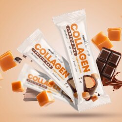 Hiro Lab Collagen Protein Bar 12x 50g Caramel Toffee