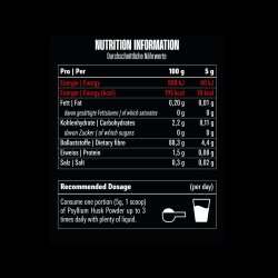 Big Zone Flohsamenschalenpulver 1kg