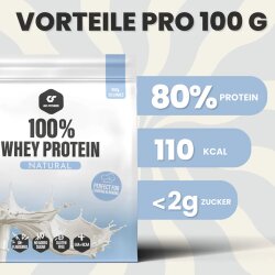 Gofitness Nutrition 100% Whey Protein 900g Natural