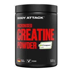 Body Attack Micronised Creatine Powder Creapure 500 g