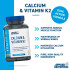 Applied Nutrition Calcium + Vitamin k2- 60caps
