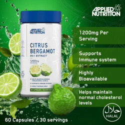 Applied Nutrition Citrus Bergamot 60caps