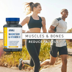 Applied Nutrition Magnesium & Vitamin D3 - 60 Kapseln