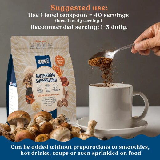 Applied Nutrition Mushroom Superblend - 160g