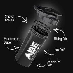 Applied Nutrition ABE All Black Everything Shaker 700ml