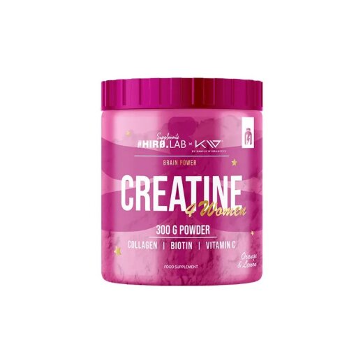 Hiro Lab Creatine 4 Women mit Kollagen 300 g Lemon-Orange