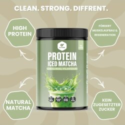 GoFitness Nutrition Protein Iced Matcha Latte 400g