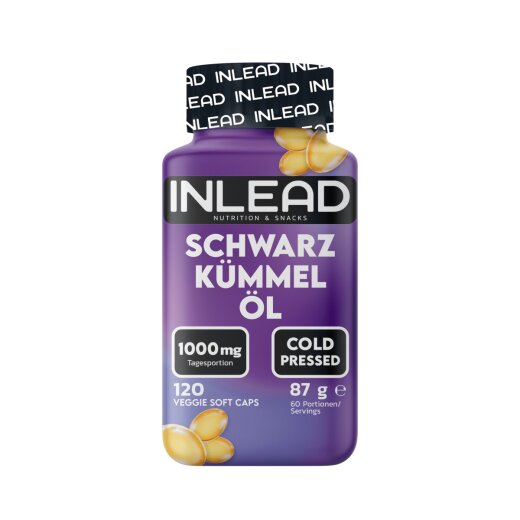 Inlead Nutrition Schwarzkümmelöl 120 Caps