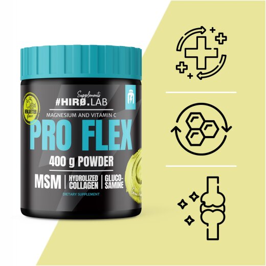 Hiro Lab PRO Flex Powder 400g Orange Ice Splash