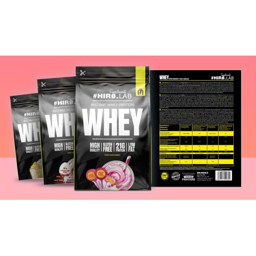 Hiro Lab Instant Whey Protein 750g Chocolate Salted Caramel