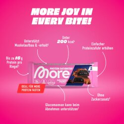 More Nutrition Protein Satisbites 2x25g Milk Chocolate Pistachio