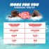 More Nutrition Protein Satisbites 2x25g Milk Chocolate Pistachio