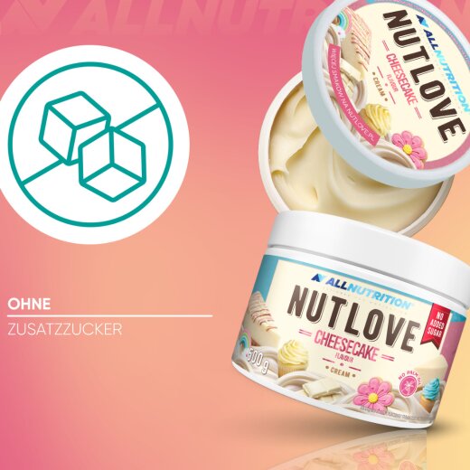 ALLNUTRITION NUTLOVE 500g Cheesecake Flavour Cream