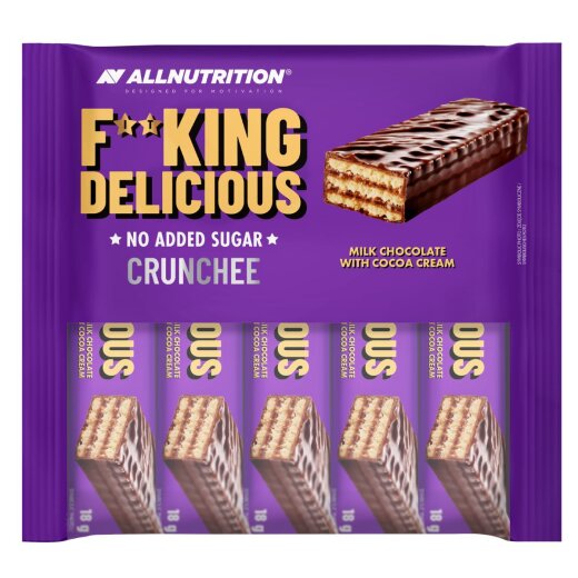 ALLNUTRITION Fitking Delicious Crunchee 5PACK 5x 18g