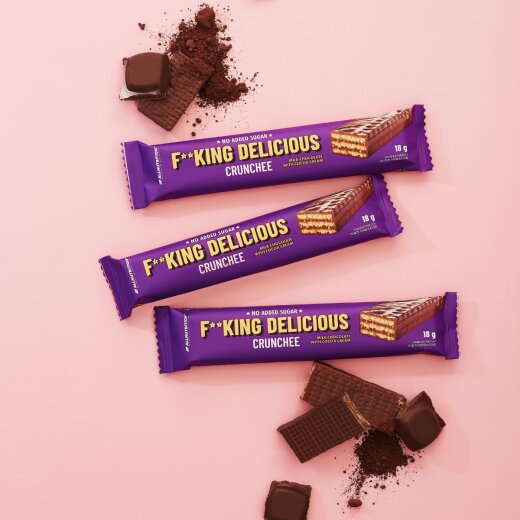 ALLNUTRITION Fitking Delicious Crunchee 5PACK 5x 18g