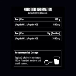 Big Zone L-Arginin HCL 1000g