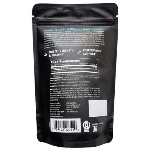 Universal Nutrition Animal Creatine Monohydrate 150g