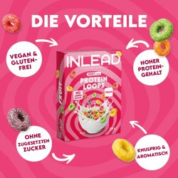 Inlead Nutrition Protein Loops Cinnamon Flavor 210g