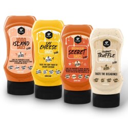 GoFitness Nutrition Zero Sauce 350ml Garlic Mayo Style