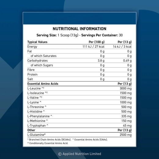 Applied Nutrition Amino Fuel EAA 91g Millions Pineapple