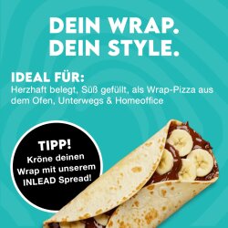 Inlead Nutrition High Protein Wraps Neutral 6 Stück (372g)