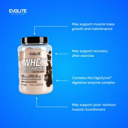 Evolite Nutrition Whey Protein Matrix 900g Double Chocolate