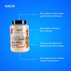 Evolite Nutrition Whey Protein Matrix 900g Strawberry