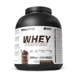 Skill Nutrition Whey Protein Powder 2000g Chocolate...