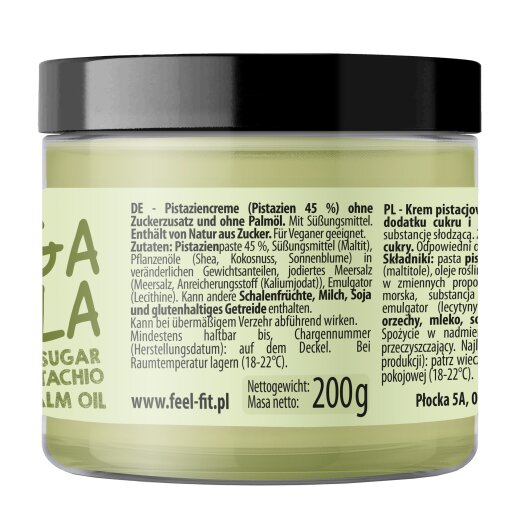 Feel Fit Veganela Pistachio 45% Spread 200g